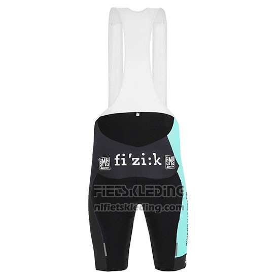 2019 Fietskleding Bianchi Countervail Zwart Groen Korte Mouwen en Koersbroek